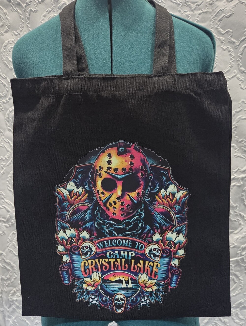 Friday the 13th Jason Voorhees Shoulder Tote Bag